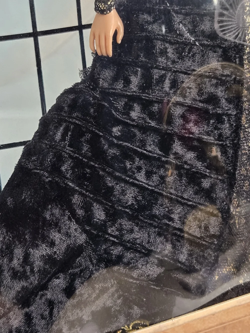 Vintage Star Wars Queen Amidala Black Travel Gown 1999 Doll NIB